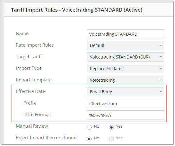 Effective Date From Email s Body Example Kolmisoft Wiki